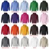 hoodie color chart - King of the Hill Shop