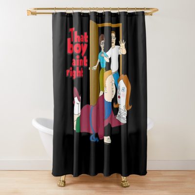 King Of The Hill Shower Curtain Official King of the Hill Merch