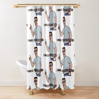 I Tell You Hwhat Shower Curtain Official King of the Hill Merch