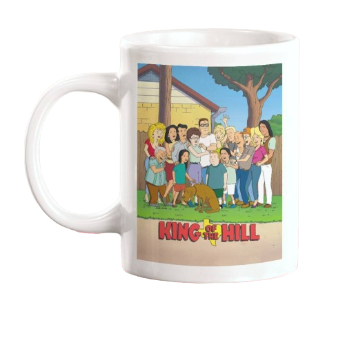 king of the hill mug